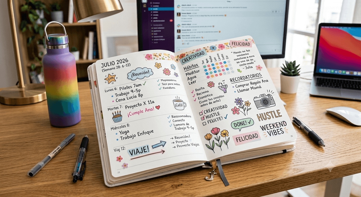 Cómo armar tu propia agenda personalizada con plantillas de etiquetas (guía completa)